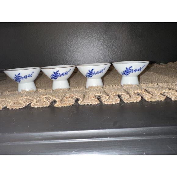 Finest Sake Gekkeikan Porcelain 5 Piece Set Made in Japan EUC - Picture 10 of 12